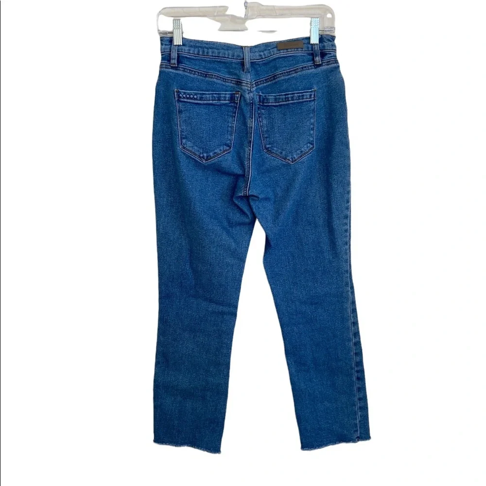 Blank NYC Madison High Rise Straight Crop Jeans